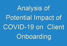 Analysis of Potential Impact of COVID-19 on Client Onboarding Solutions Market