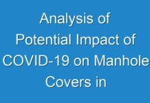 Analysis of Potential Impact of COVID-19 on Manhole Covers in Industrial Facilities