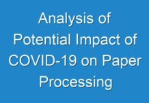 Analysis of Potential Impact of COVID-19 on Paper Processing Chemicals Market Research