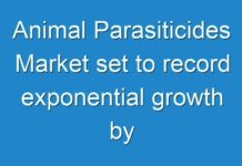 Animal Parasiticides Market set to record exponential growth by 2031-end