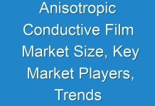 Anisotropic Conductive Film Market Size, Key Market Players, Trends & Forecast, 2024–2027