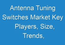 Antenna Tuning Switches Market Key Players, Size, Trends, Opportunities and growth Analysis