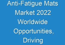 Anti-Fatigue Mats Market 2024 Worldwide Opportunities, Driving Forces, Covid-19 Impact Analysis, Future Potential 2027