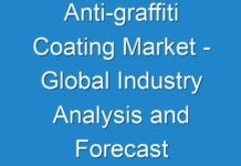 Anti-graffiti Coating Market – Global Industry Analysis and Forecast 2025