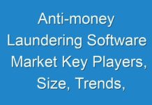 Anti-money Laundering Software Market Key Players, Size, Trends, Opportunities and growth Analysis