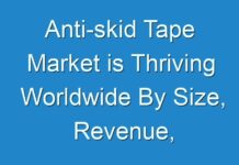 Anti-skid Tape Market is Thriving Worldwide By Size, Revenue, Emerging Trends and Top Growing Companies 2027