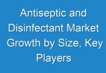 Antiseptic and Disinfectant Market Growth by Size, Key Players Profile, In-Depth Qualitative Insights, Future Plans, COVID-19 Market Outlook