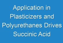 Application in Plasticizers and Polyurethanes Drives Succinic Acid Market