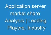 Application server market share Analysis | Leading Players, Industry Updates, Future Growth, 2013 – 2019