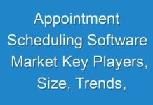 Appointment Scheduling Software Market Key Players, Size, Trends, Opportunities and growth Analysis