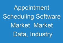 Appointment Scheduling Software Market Market Data, Industry Analysis, Size,Share 2019 – 2027