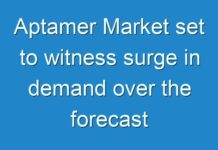 Aptamer Market set to witness surge in demand over the forecast period of 2017 to 2025