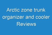 Arctic zone trunk organizer and cooler Reviews