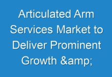 Articulated Arm Services Market to Deliver Prominent Growth & Striking Opportunities Scenario Highlighting Major Drivers & Trends 2024-2026