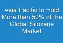 Asia Pacific to Hold More than 50% of the Global Siloxane Market Through 2027