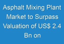 Asphalt Mixing Plant Market to Surpass Valuation of US$ 2.4 Bn on Back of Cost-Effectiveness and Recyclability