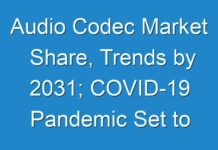 Audio Codec Market Share, Trends by 2031; COVID-19 Pandemic Set to Drop Sales