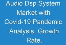Audio Dsp System Market with Covid-19 Pandemic Analysis, Growth Rate, New Trend Analysis Forecast To 2027