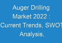 Auger Drilling Market 2024 : Current Trends, SWOT Analysis, Strategies, Industry Challenges, Business Overview And Forecast Research Study