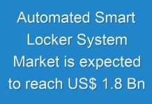 Automated Smart Locker System Market is expected to reach US$ 1.8 Bn by 2030 With Prominent Players Like – Agile Workspace Limited, Apex Supply Chain Technologies LLC, Bell and Howell, LLC