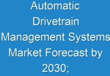Automatic Drivetrain Management Systems Market Forecast by 2030; COVID-19 to Affect Future Growth Trajectory
