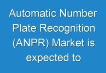 Automatic Number Plate Recognition (ANPR) Market is expected to expand at a CAGR of ~9%