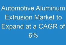 Automotive Aluminum Extrusion Market to Expand at a CAGR of 6%