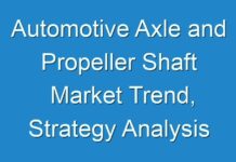 Automotive Axle and Propeller Shaft Market Trend, Strategy Analysis & Overview 2025