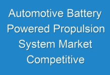 Automotive Battery Powered Propulsion System Market Competitive Analysis With Growth Forecast Till 2025
