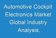 Automotive Cockpit Electronics Market Global Industry Analysis, Growth, and Trends; COVID-19 to Affect Future Growth Trajectory