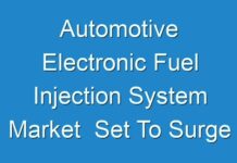 Automotive Electronic Fuel Injection System Market Set To Surge Significantly During 2031