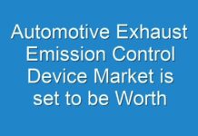 Automotive Exhaust Emission Control Device Market is set to be Worth US$ 100 Bn by 2026; New TMR Report Explores Impact of COVID-19 Outbreak on Market