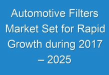 Automotive Filters Market Set for Rapid Growth during 2017 – 2025