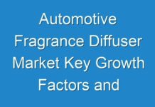 Automotive Fragrance Diffuser Market Key Growth Factors and Opportunity Analysis by 2031