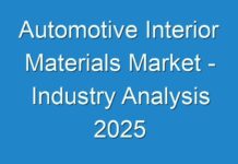 Automotive Interior Materials Market – Industry Analysis 2025