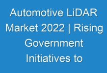 Automotive LiDAR Market 2024 | Rising Government Initiatives to Ensure Safe Diving Will Boost Demand for Automotive LiDAR