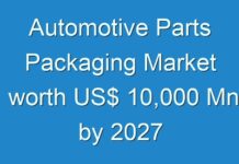 Automotive Parts Packaging Market worth US$ 10,000 Mn by 2027