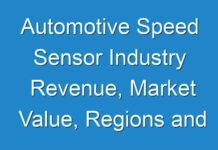 Automotive Speed Sensor Industry Revenue, Market Value, Regions and Product Type – Forecast To 2031