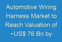 Automotive Wiring Harness Market to Reach Valuation of ~US$ 76 Bn by 2027; COVID-19 to Affect Future Growth Trajectory