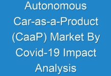 Autonomous Car-as-a-Product (CaaP) Market By Covid-19 Impact Analysis – Volume And Value, Revenue, Business Opportunity, Future Projections, And Key Trends
