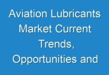 Aviation Lubricants Market Current Trends, Opportunities and Challenges by 2030