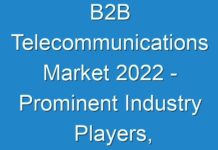 B2B Telecommunications Market 2024 – Prominent Industry Players, Demand, Scope, and Forthcoming Opportunities