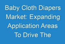 Baby Cloth Diapers Market: Expanding Application Areas To Drive The Global Market Growth 2019 – 2027