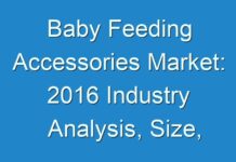Baby Feeding Accessories Market: 2016 Industry Analysis, Size, Trends, Growth and Forecast 2025