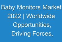 Baby Monitors Market 2024 | Worldwide Opportunities, Driving Forces, Future Potential 2030