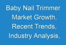 Baby Nail Trimmer Market Growth, Recent Trends, Industry Analysis, Outlook, Insights, Share and Forecasts Report 2027