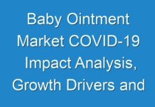 Baby Ointment Market COVID-19 Impact Analysis, Growth Drivers and Future Outlook 2025