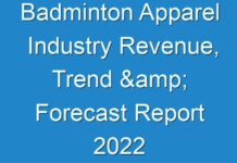 Badminton Apparel Industry Revenue, Trend & Forecast Report 2024 – 2030