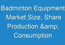 Badminton Equipment Market Size, Share Production & Consumption Analysis With Forecast To 2026