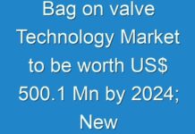 Bag on valve Technology Market to be worth US$ 500.1 Mn by 2024; New TMR Report Explores Impact of COVID-19 Outbreak